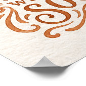 魂のタイポグラフィが好い ポスター (角)