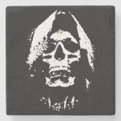 魂のハーベスター:転生を恐れる ストーンコースター (正面)