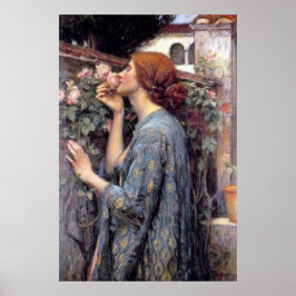 魂のバラまたは私の甘いバラ- 1908 ポスター