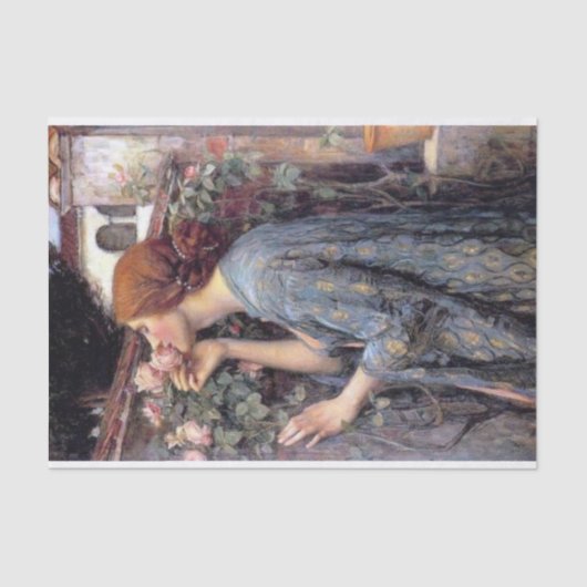 魂のバラまたは私の甘いバラ- 1908 薄葉紙 (正面)