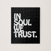 魂の中で我々は信頼する。 ジグソーパズル (縦)