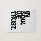 魂の中で我々は信頼する。 ジグソーパズル (横)