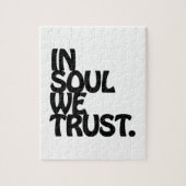 魂の中で我々は信頼する。 ジグソーパズル (縦)
