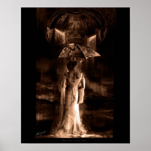 魂の中の雨 ポスター (正面)