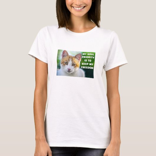 魂の優先順位(軽)Tシャツ Tシャツ (正面)