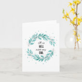 魂の入り具合が好い カード (黄色い花)