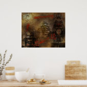 魂の地図：徳 ポスター (キッチン)