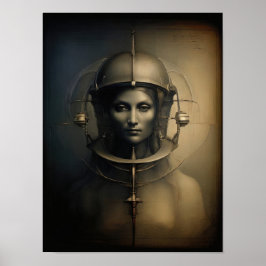 魂の変容 – ヴィンテージ女性アート ポスター