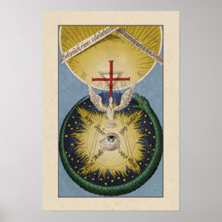 「魂の対話」ジェイコブ・ボームのポスター ポスター