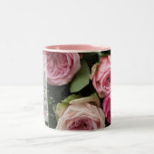 魂の庭師 | プルースト引用文とバラ ツートーンマグカップ (中央)