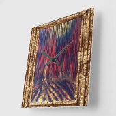 魂の影 スクエア壁時計 (傾斜)