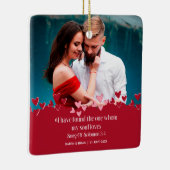 魂の愛する者を見つけた セラミックオーナメント (右)