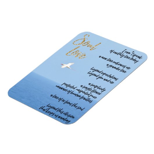 魂の愛の詩 マグネット (左側)