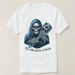 魂の整備士>死神ピストンTシャツ Tシャツ