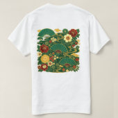 『魂の書道 – 魂』 Tシャツ (デザイン裏面)