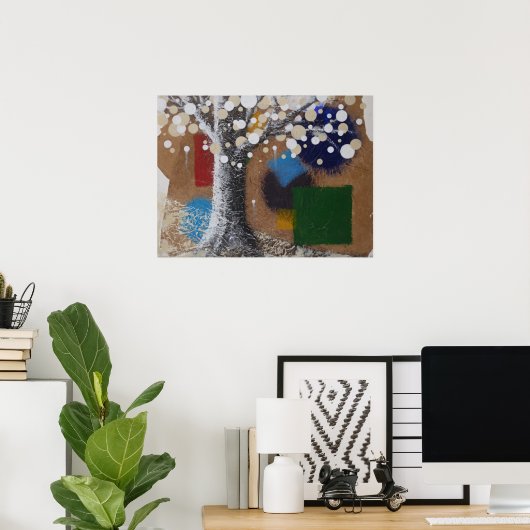 魂の木 ポスター (ホームオフィス)