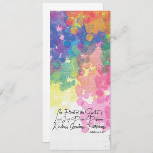 魂の果実 – ガラテヤ5 (正面/裏面)