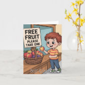 魂の果実：自制少年 カード (黄色い花)