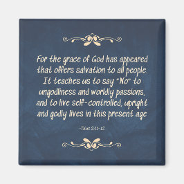 魂の果実 – 自己制御 マグネット