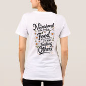 魂の栄養 – 優インスパイア情 トライブレンドＴシャツ (裏面)