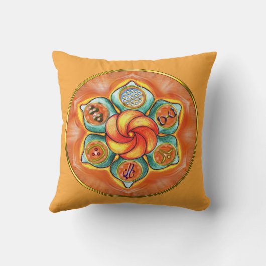 魂の構造の質 クッション (裏面)