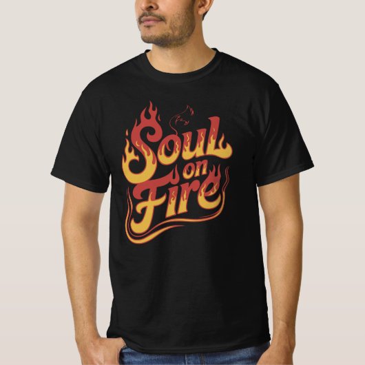 魂の炎 Tシャツ (正面)