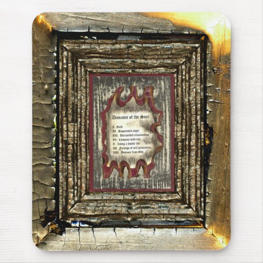 魂の病 マウスパッド (正面)