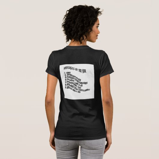 魂の病 Tシャツ (裏面フル)