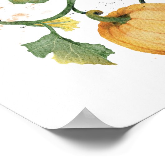 魂の秋の季節の引用文 – ポスター (角)