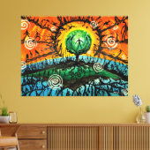 魂の移動(キャンバスプリント) キャンバスプリント (インサイチュ (リビング))