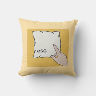 魂の脱出ボタン クッション