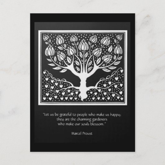 魂の花を咲かせる人 ポストカード (正面)