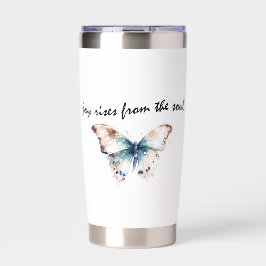 魂の蝶から喜びが湧く|過去記事 ウォーターボトル