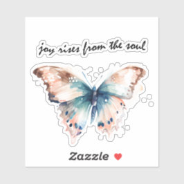 魂の蝶から喜びが湧く|過去記事 シール