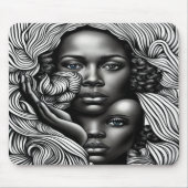 魂の複雑な美しいの目 マウスパッド (正面)