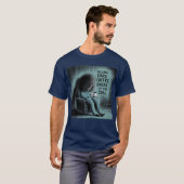 魂の長い暗いコーヒーブレイク Tシャツ (正面フル)