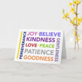 『魂の骨組みの城の果物』 カード (黄色い花)