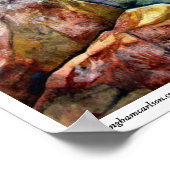 魂のPMACarlson川ポスター ポスター (角)