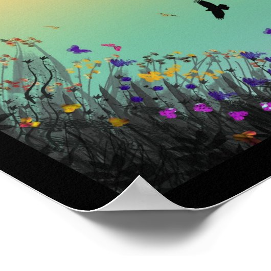 「魂は調和* ポスター (角)