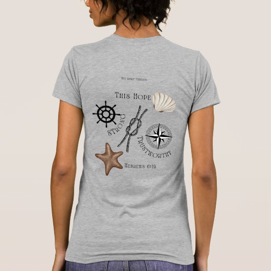 魂への錨 Tシャツ (裏面)