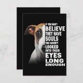 魂もしを信じ鞭打つ愛人がいない サンキューカード (正面/裏面)