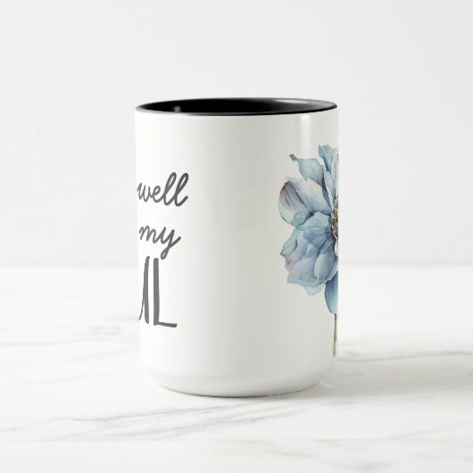 魂もダリアも好い マグカップ (中央)