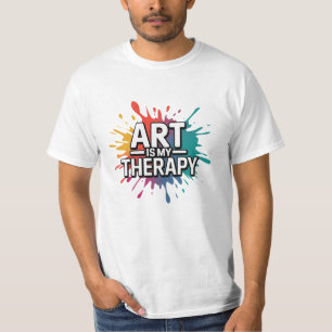 魂よくはしゃぐのアートワーク芸術的 Tシャツ