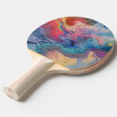 魂を動かす抽象化 卓球ラケット (正面アングル)