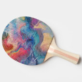 魂を動かす抽象化 卓球ラケット (横)
