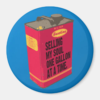 魂を売る – 磁石の丸い マグネット