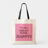 魂を幸せにする感動的こと トートバッグ (裏面)