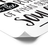 魂を据えることに恐れを知らない ポスター (角)