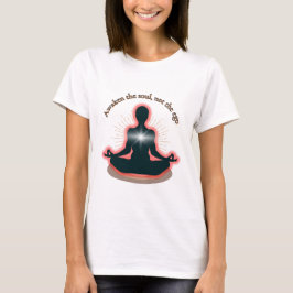 "魂を目覚めさせろ、エゴではない" – Consciousness Enl Tシャツ