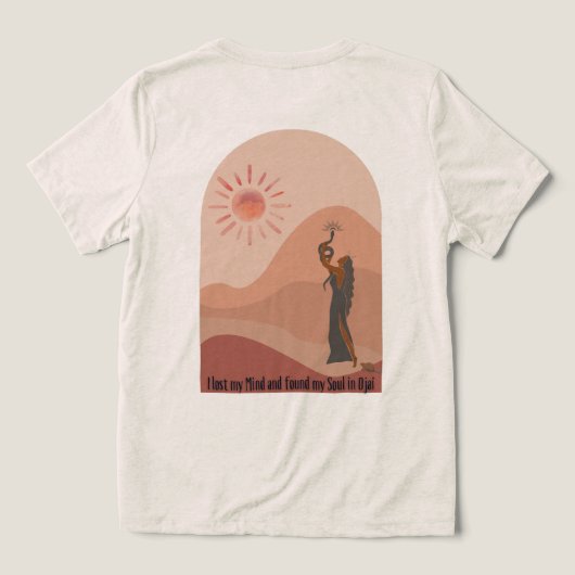 魂を見つけた トライブレンドTシャツ (デザイン裏面)